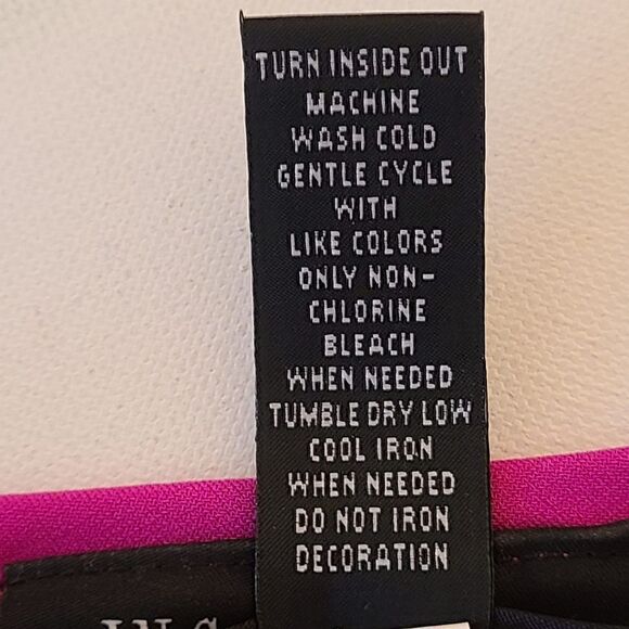 INC International Concepts Rhinestone Shoulder Pink Tank Top - Picture 8 of 9